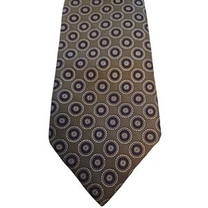Oscar de la Renta Couture Geometric Mens Neck Tie